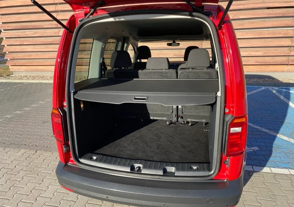 Volkswagen Caddy cena 64500 przebieg: 78000, rok produkcji 2018 z Góra małe 79